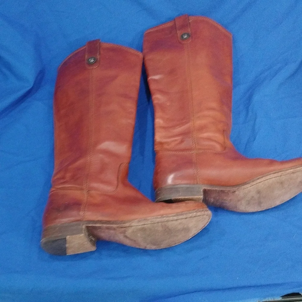 Frye Melissa Button 2 Knee High Boots - Picture 2 of 7